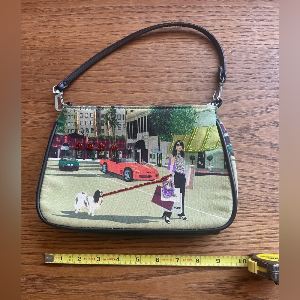 Paradox Mini Bag with Urban Scene Design